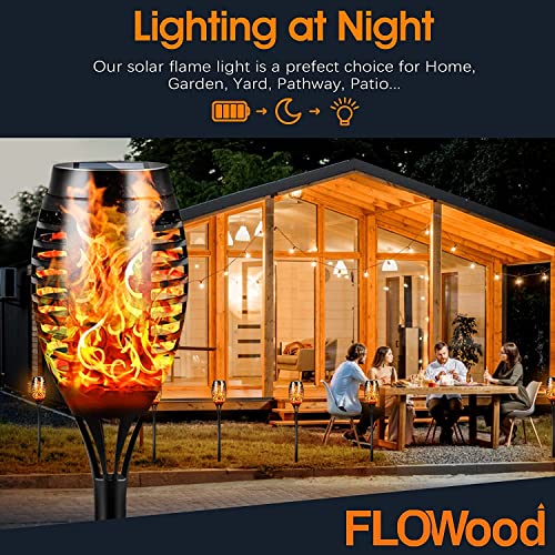 Flowood Solar Torch Lights - 6 Pack, 53cm Tall