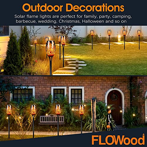 Flowood Solar Torch Lights - 6 Pack, 53cm Tall