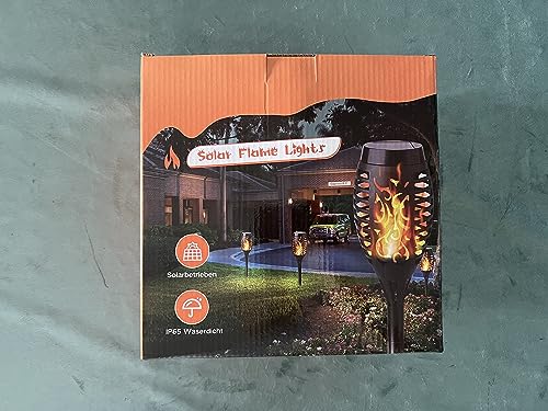 Solar Dancing Flame Lights 8 Pack - NEXVIN Outdoor Decor