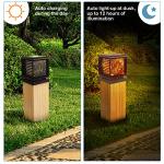 Maxxtek Solar LED Flickering Garden Lights (4 Pack)