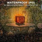 Maxxtek Solar LED Flickering Garden Lights (4 Pack)