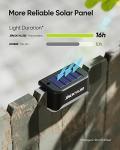 JACKYLED Solar Outdoor Step Lights - 16 Pack