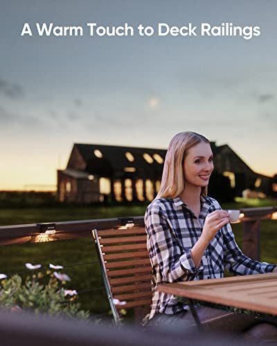 Waterproof Solar Deck Lights for Garden Fence