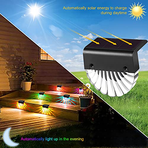 Solar Pathway and Fence Lights - 4 Pack