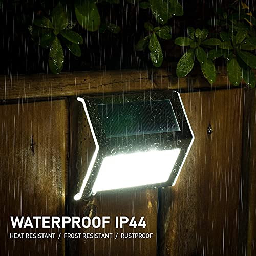 Stylish Solar Fence Lights in Warm White