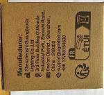 Auting 4-Pack Solar Fence Lights - Warm White