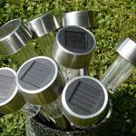 10-Pack Solar Color Changing LED Garden Lights