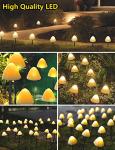 20 LED Solar Mushroom Lights with 8 Modes