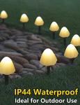 20 LED Solar Mushroom Lights with 8 Modes