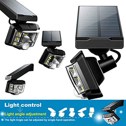 Adjustable Solar Spotlight with Motion Sensor (1 Piece)