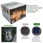 Stylish Waterproof Solar Hanging Garden Lights - 4 Pack