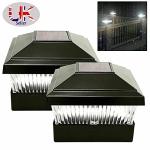 Solar LED Fence Lights - Waterproof Outdoor Set