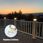 Solar Post Lights for Fences - 4x4 & 6x6