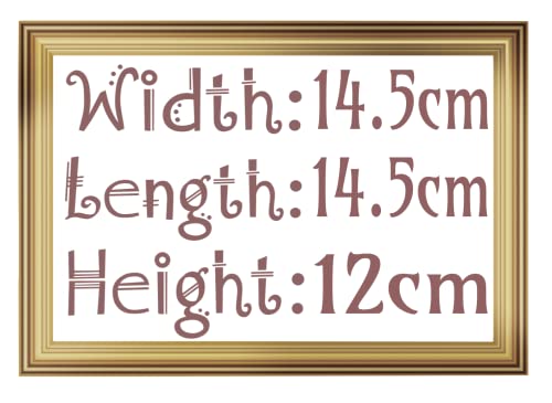 spot on dealz® Solar Fence Lights LED Deck Cap Post Light Outdoor Waterproof Garden 6 LED Solar Powered Stairway Yard Deck Wall Gate Garage Patio 2 Lights