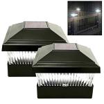 Solar LED Fence Lights - Waterproof Outdoor Set