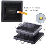 6 Pack Solar Post Lights - Warm White Outdoor Lighting