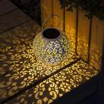 GIGALUMI Solar Hanging Lanterns for Outdoor Decor