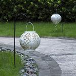 GIGALUMI Solar Hanging Lanterns for Outdoor Decor