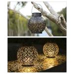 Tomshine Solar Lanterns – 2 Hanging Garden Lights