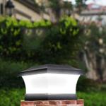 Solar LED Post Cap Lights for Garden Fences