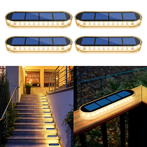 Waterproof Solar Deck Lights for Outdoor Decor