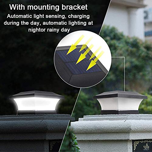 Waterproof Solar Post Cap Lights for Outdoors
