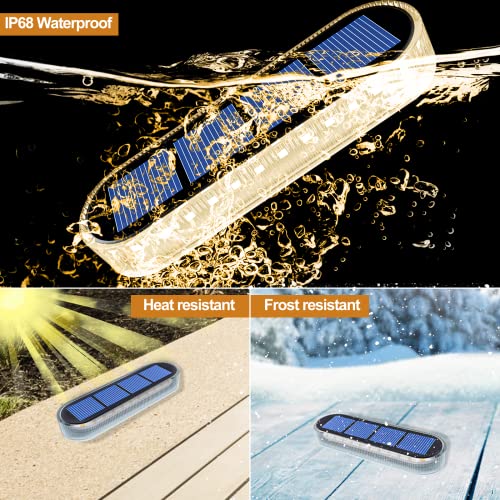 Waterproof Solar Deck Lights for Outdoor Decor