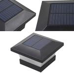 Solar LED Post Cap Lights for Garden Fences