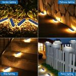 YiLaie Waterproof Solar Garden Lights - 4 Pack