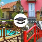 Solar LED Post Cap Lights for Garden Fences