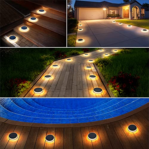 Waterproof Solar Deck Lights for Garden Pathways