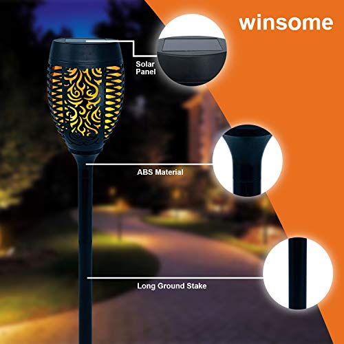 Solar Torch Lights - Pack of 2