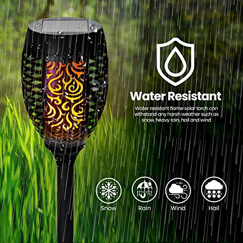 Solar Torch Lights - Pack of 2