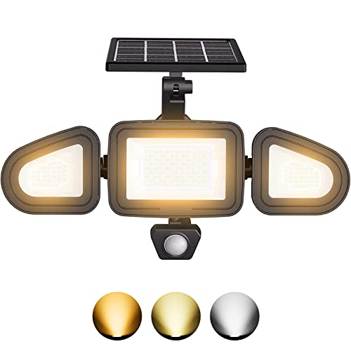 MEIKEE Solar Motion Sensor Flood Lights - 1800LM