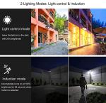 MEIKEE Solar Motion Sensor Security Flood Lights