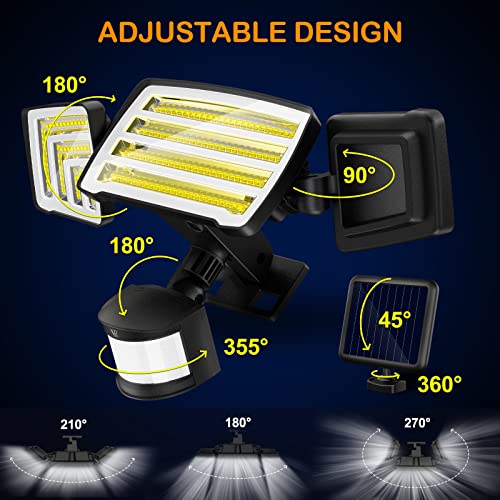 4000LM Solar Motion Sensor Security Light (with Remote)