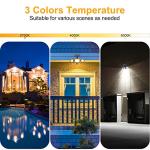 MEIKEE Solar Motion Sensor Security Flood Lights