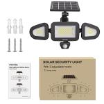 MEIKEE Solar Motion Sensor Security Flood Lights