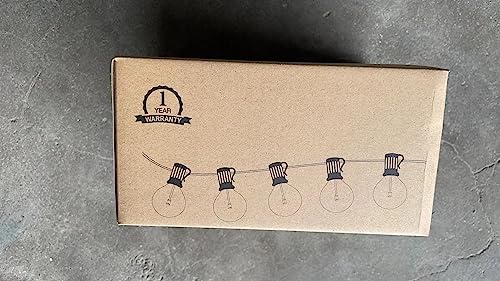 Shatterproof Solar Garden Lights - 9M/30FT Festoon String