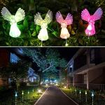 Set of 2 Color-Changing Solar Garden Lights