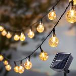 ITICdecor 20LED Waterproof Solar String Lights 13ft