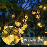 ITICdecor 20LED Waterproof Solar String Lights 13ft