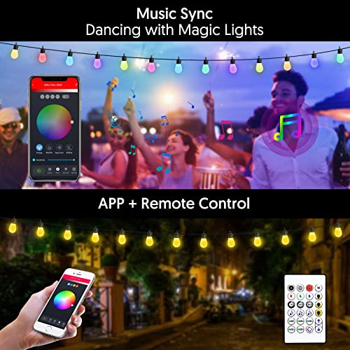 15M Solar/USB Garden String Lights - 20 Modes