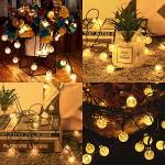 ITICdecor 20LED Waterproof Solar String Lights 13ft