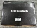 6-Pack Solar LED Garden Globe Lights