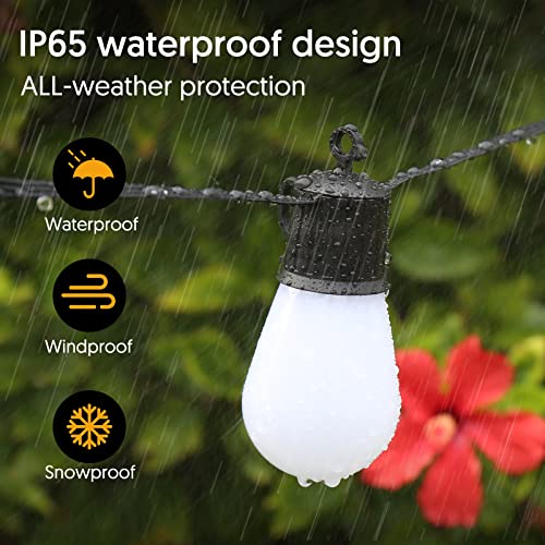 15M Solar/USB Garden String Lights - 20 Modes