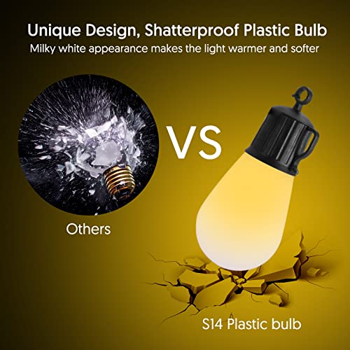 15M Solar/USB Garden String Lights - 20 Modes