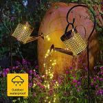 Solar Watering Can LED Lantern String Lights