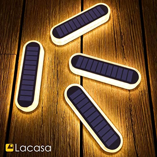 Solar Decking Lights 4 Pack - IP68 Waterproof