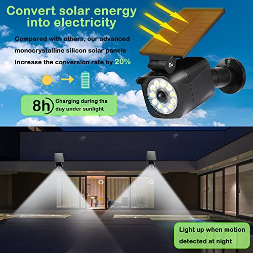 1000LM Super Bright Solar Security Lights with Motion Sensor